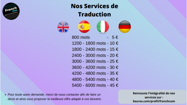 Je vais faire une traduction en Espagnol - Français de ...
